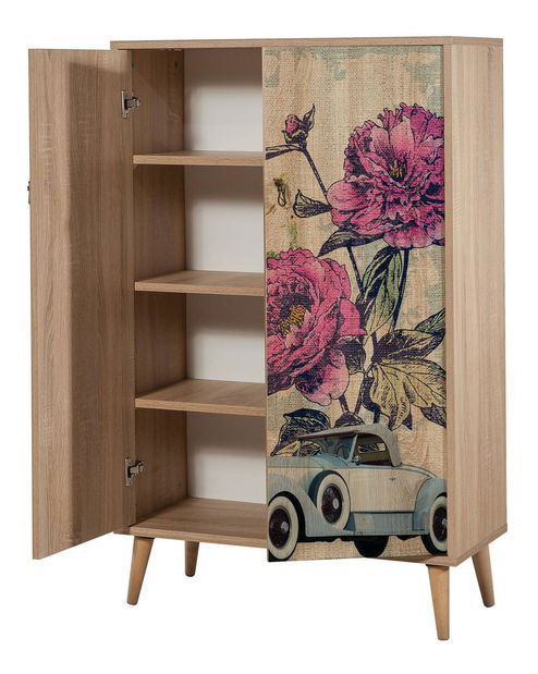 Skříňka Multibox 733 (dub sonoma)