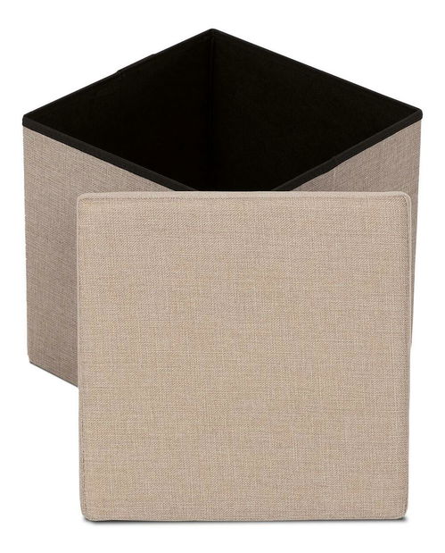 Taburetka Tranquilo (krémová) (s úl. prostorem)