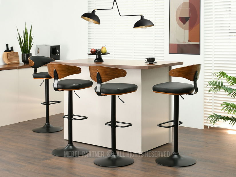 Barová židle CH73 (černá)