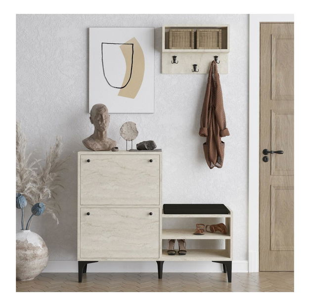 Předsíňová stěna Aliex 33 (travertin)