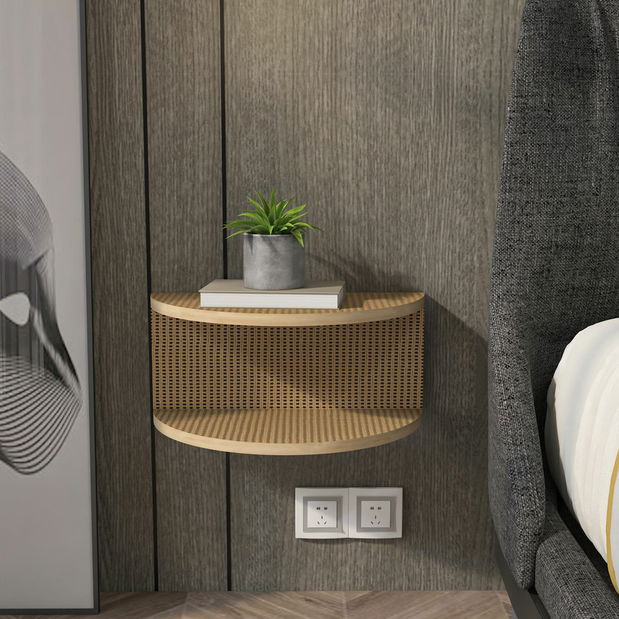 Noční stolek Belnek (přírodní)