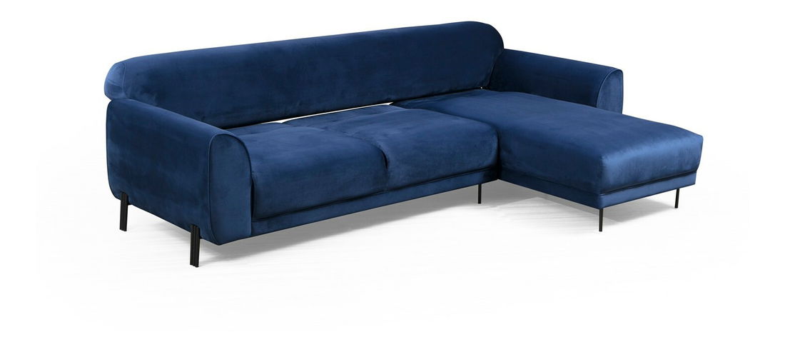 Rohová sedačka Imagetta (P) (Tmavá modrá)