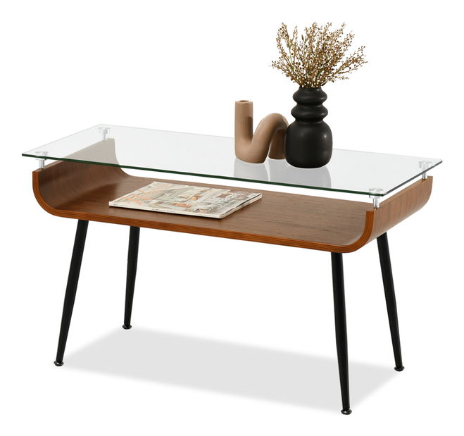 Konferenční stolek Largus (ořech + černá)