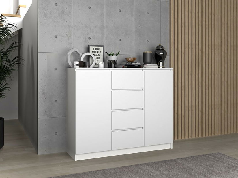 Komoda Musecalo 8 (bílá)