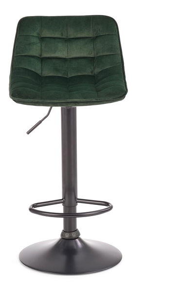 Barová židle Hertha (tmavozelená)