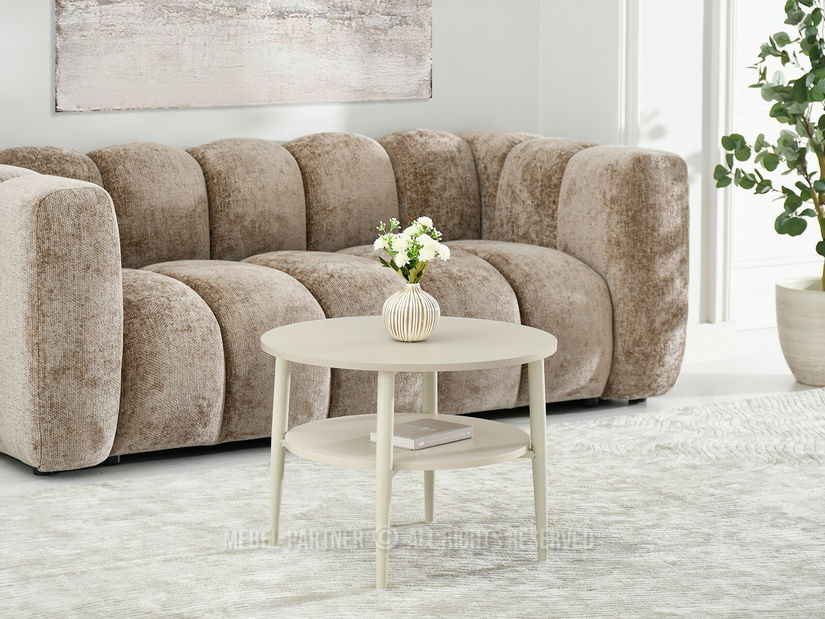 Konferenční stolek Reforzada (krémová)