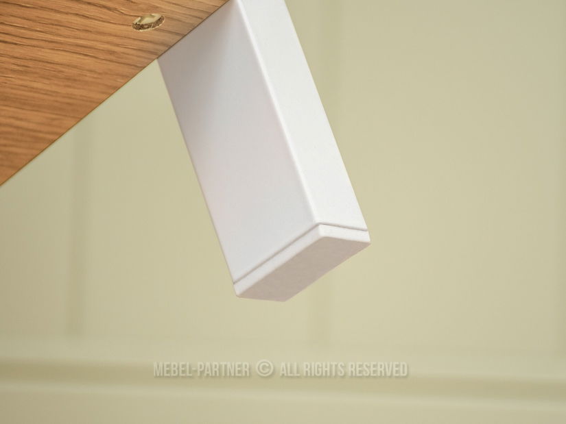 Regál Topaz (dub + bílá)