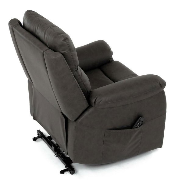 Polohovací křeslo Turbia (hnědá)