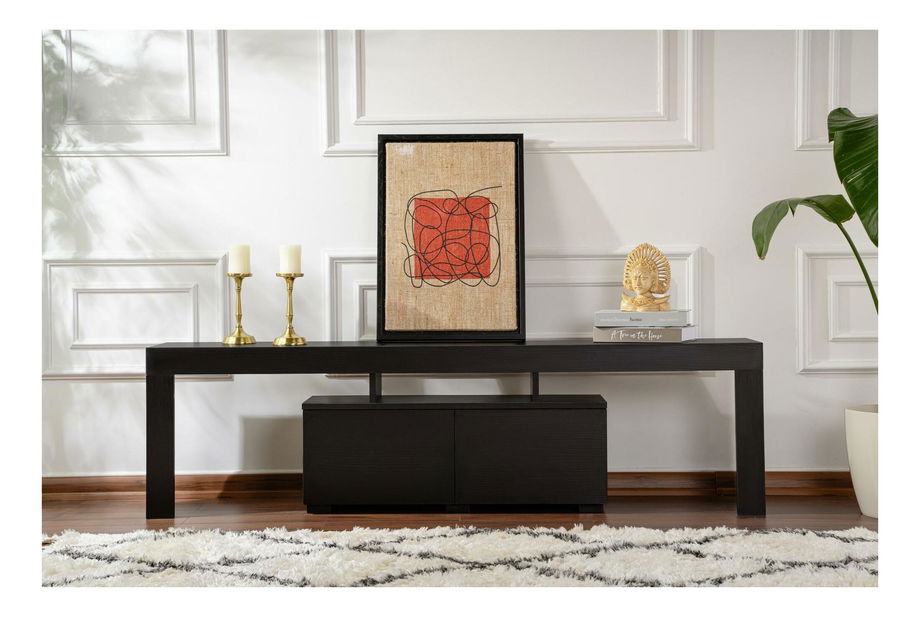 TV stolek/skříňka Endlava (černá)