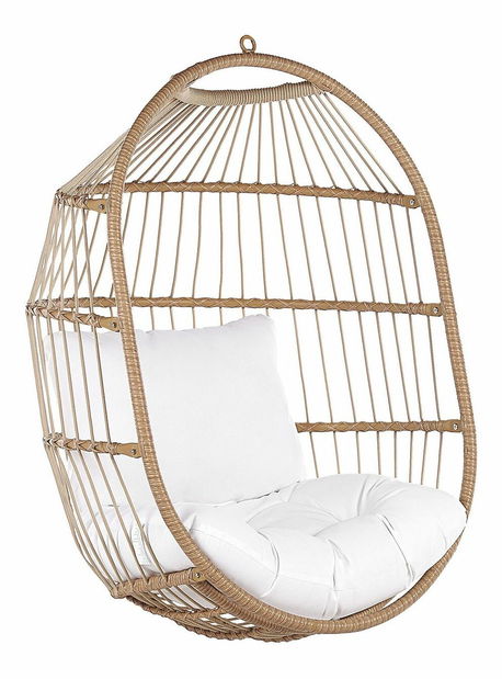 Závěsné křeslo Adrianne (přírodní)