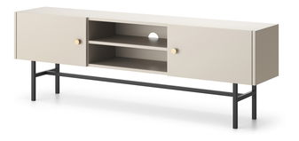 TV stolík/skříňka Desanta (béžová + černá)