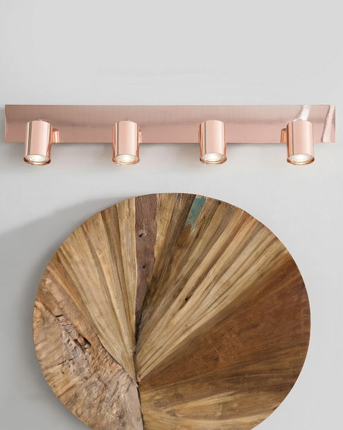 Závěsná lampa Taian (měděná)