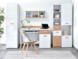 Nábytek do studentského pokoje Clerigo 02 (bílá)