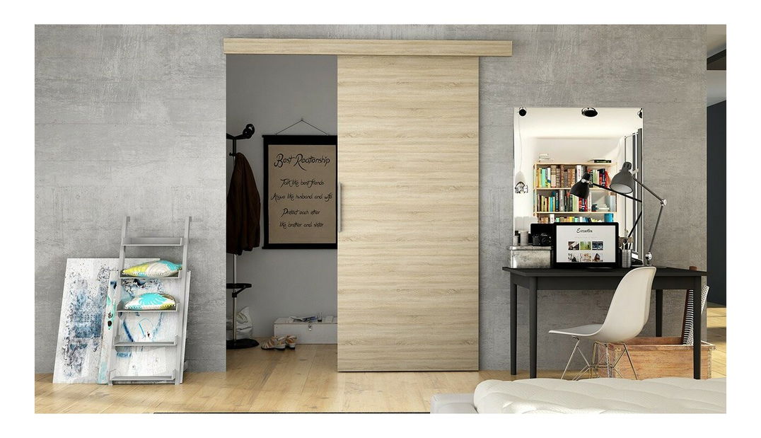 Posuvné dveře Molania 80 I (černá)