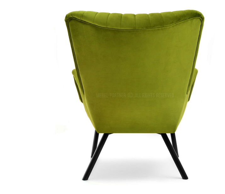 Designové křeslo Lanzaris (zlatá)