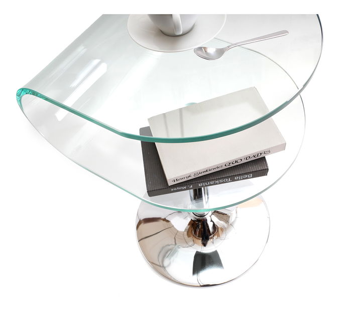 Konferenční stolek Rubin (transparentní)