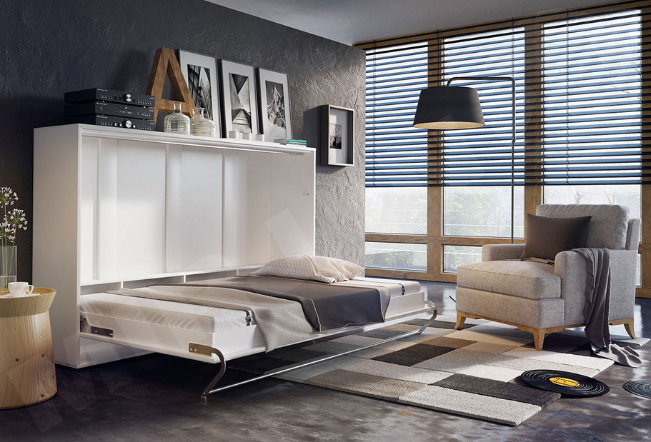 Skládací postel Callista-Pro I II (šedá)