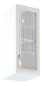 Horní kuchyňská skříňka se sklem G30SP Sillina (sosna andersen)