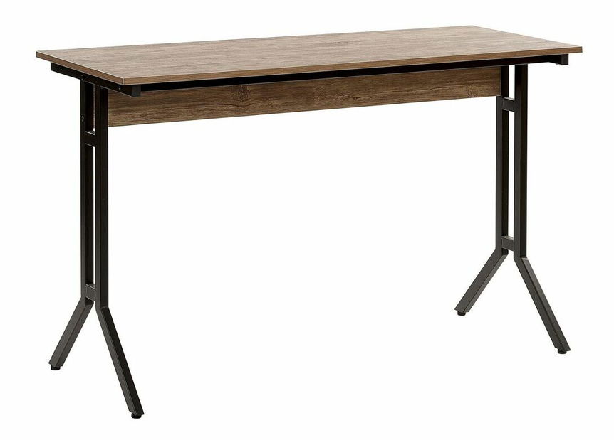 Psací stůl CRAW (120 x 48 cm) (MDF) (tmavé dřevo)