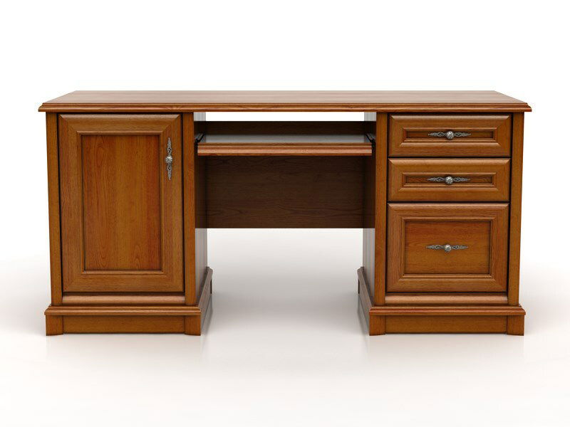 PC stolek BRW KENT EBIU 158K (Kaštan)