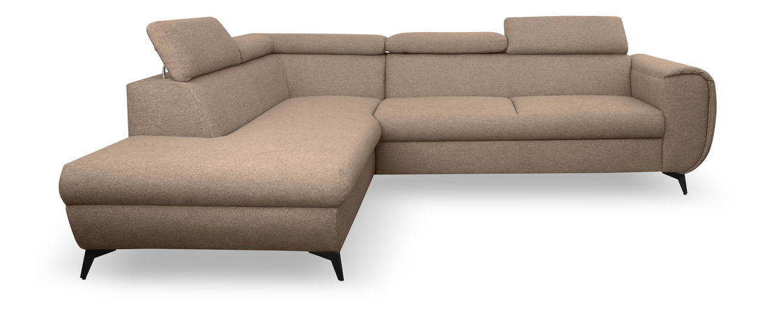 Rohová sedací souprava Monaco (béžová) (L)