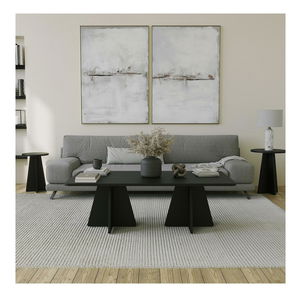 Konferenční stolek Kabivo 2 (černá)