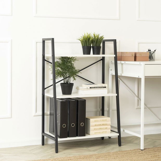 Regál Vencer (bílá + černá)