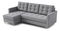 Rohová sedací souprava Divas (L) (šedá)