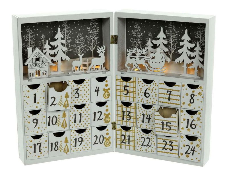 Adventní kalendář s LED RXL 440