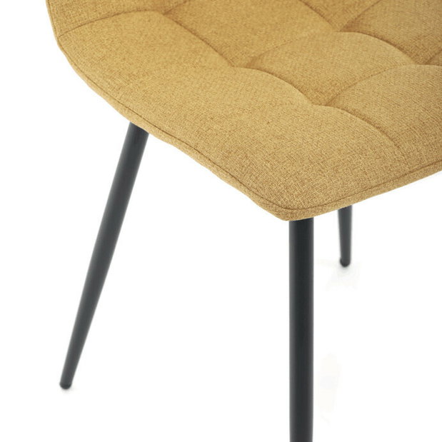 Jídelní židle Decalto (žlutá)