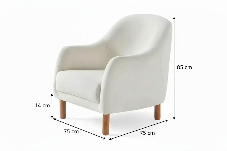 Polohovatelné křeslo Softol (šedá)