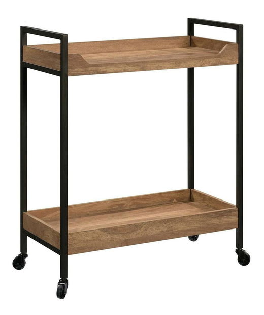  Servírovací stolek Lisane (světlohnědá)