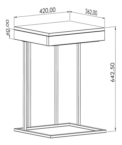 Nástěnné hodiny Natty (borovice)