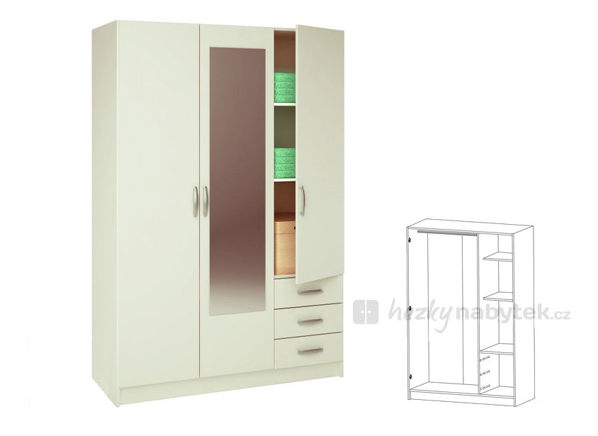 Šatní skříň Slot 400825