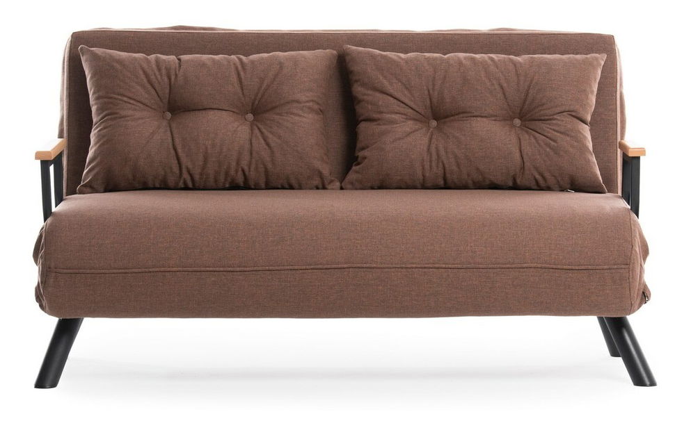 Pohovka futon Sandy (Světlá hnědá)