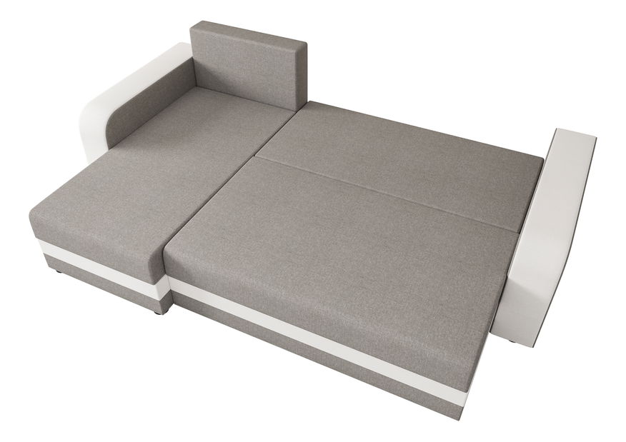 Rohová sedací souprava Harmony L Bis (tmavě zelená) (L)