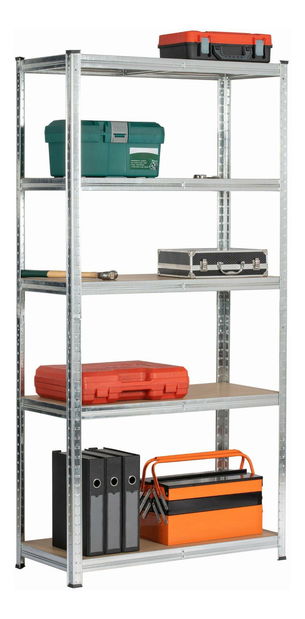 Set 2ks. regálů Sustituido 2 (stříbrná)