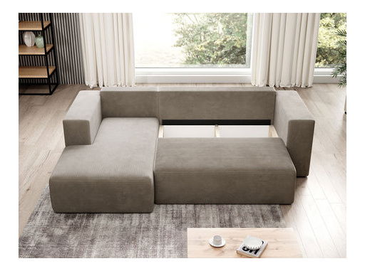 Rohová sedací souprava Zofia (kobaltová)