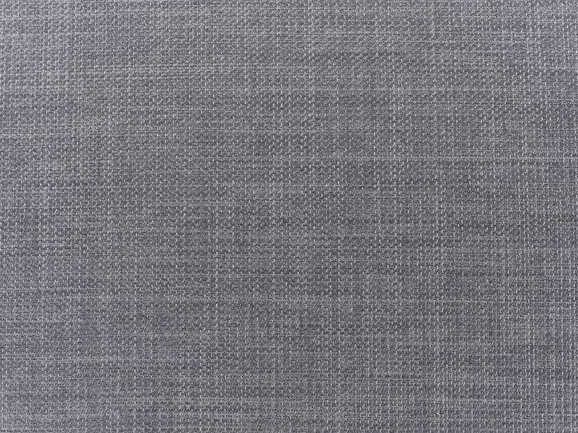 Manželská postel 160 cm PARNAS (s roštem) (šedá)