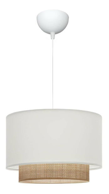 Stropní svítidlo Echoposmo 6 (krémová + přírodní)