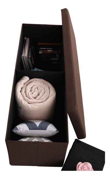 Taburet Ute (hnědá)