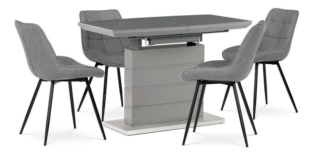 Jídelní židle Contemplan (stříbrná)