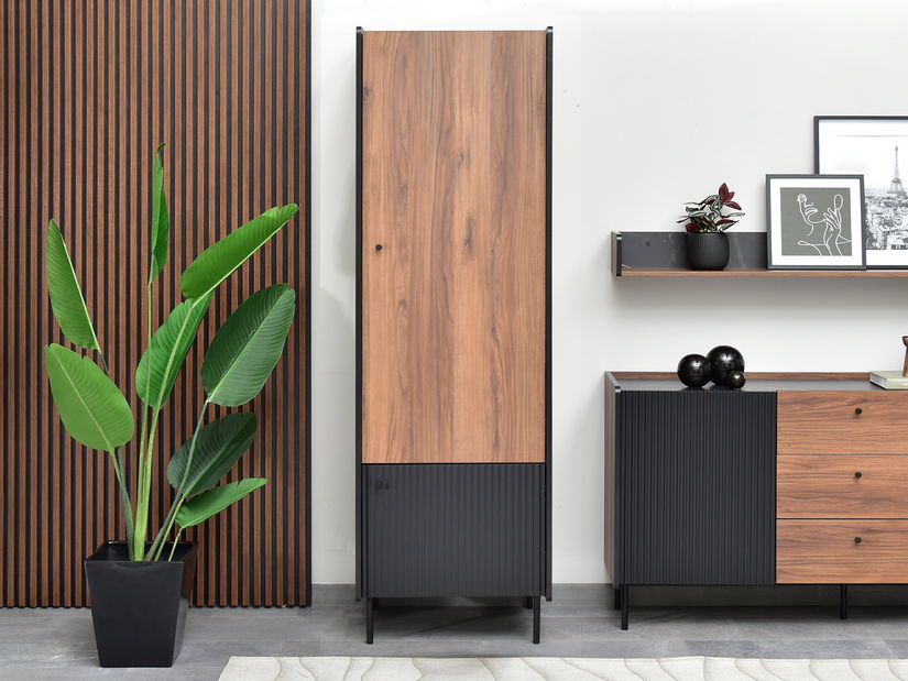 Policová skříň Protegidas P02 (černá)