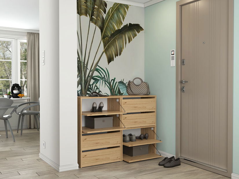 Botník (skříňka na boty) Metido 1 (dub artisan)