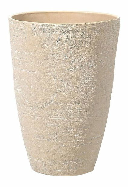 Květináč CAMETA 60x43x43 cm (kámen) (béžová)