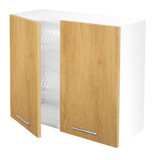 Horní kuchyňská skříňka Verlene (dub medový)