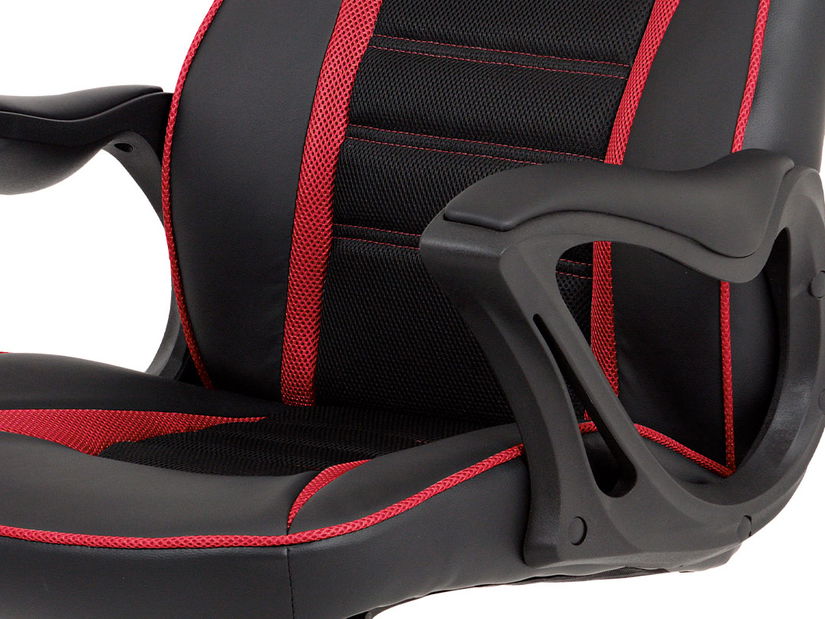 Kancelářské/herní křeslo Garet-G406-RED (černá + červená)