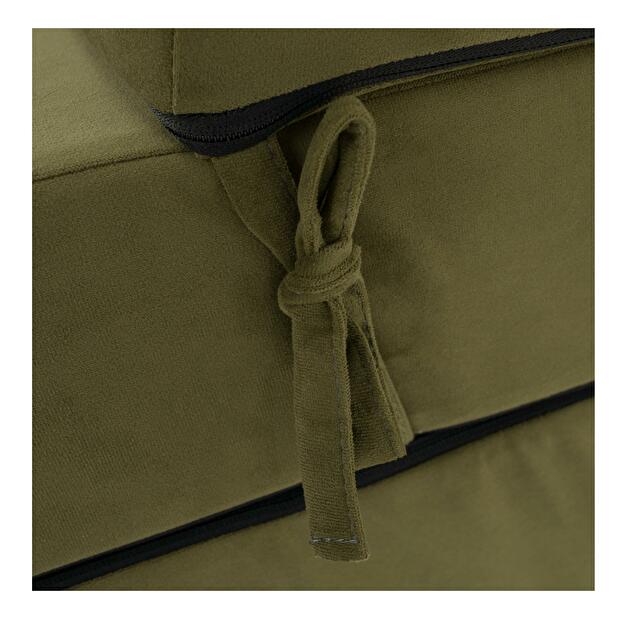 Rozkládací křeslo Viajado (olivová)