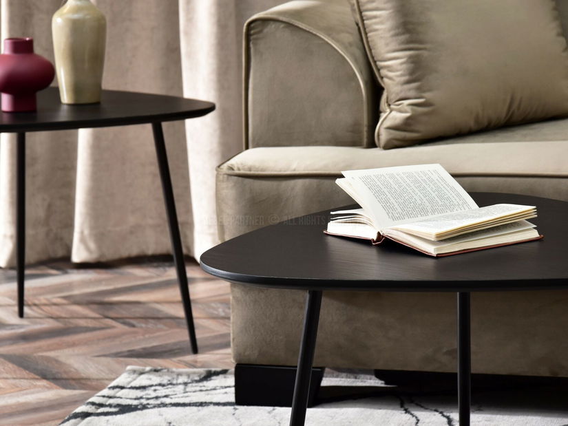 Konferenční stolek Rossi Zest Xl (černá)