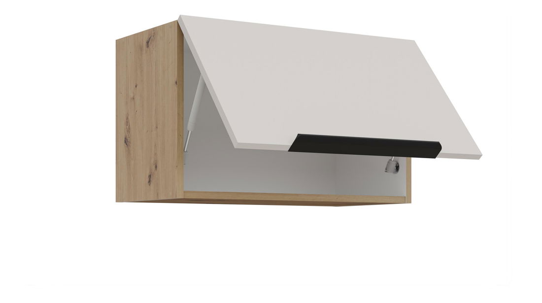 Horní kuchyňská skříňka Sayla 60 GU-36 1F (kašmír + dub artisan)